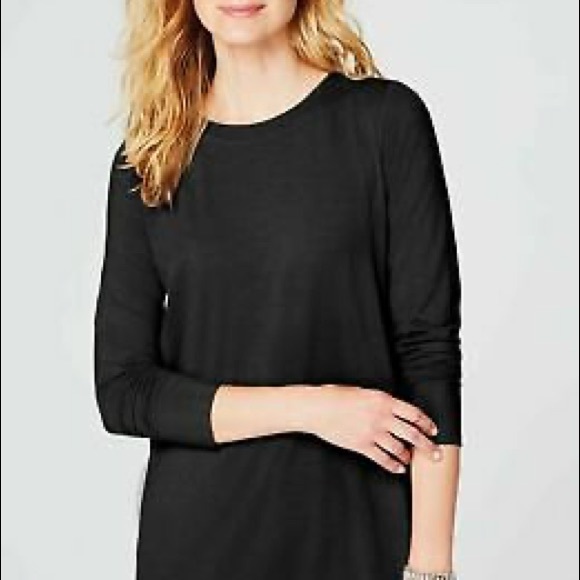 J. Jill Tops J Jill Luxe Supima Forward Seam Tunic Poshmark
